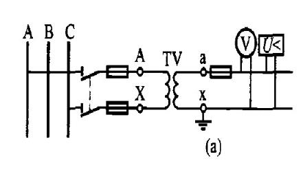 10kv單相電壓互感器接線圖